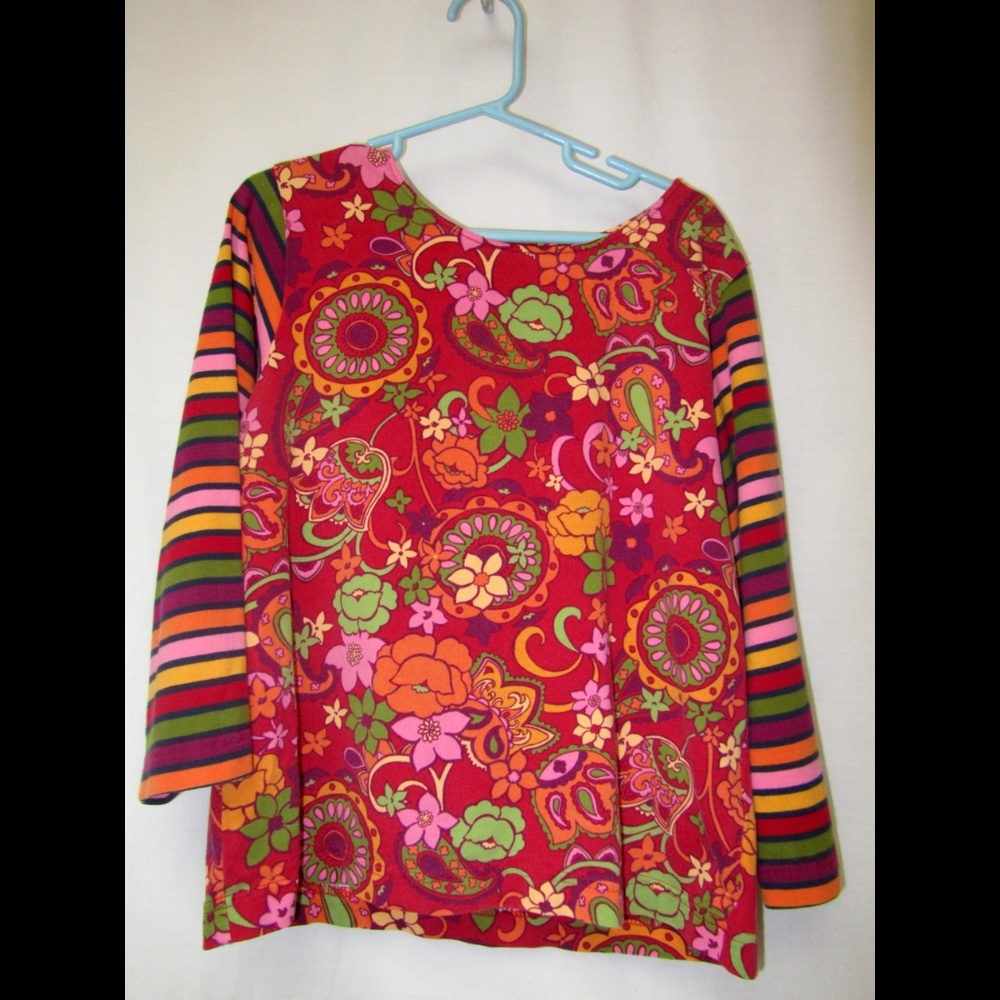 Hanna Andersson Jewel Box Top Shirt  130/ US 8